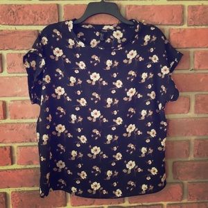 Forever 21 Flower Women’s Top S